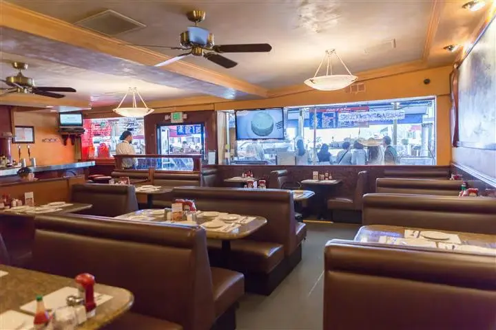 An inside of a restaurant